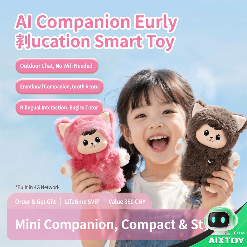 Babo AI Mini Companion Robot - Voice Early Educa - Gal | AIXTOY Babo AI Mini Companion Robot - Voice Early Education To gallery