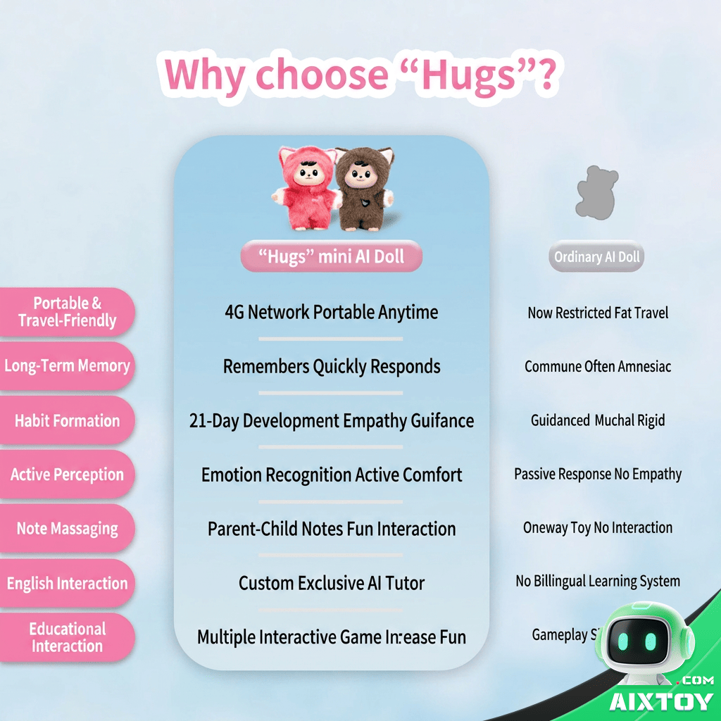 Babo AI Mini Companion Robot - Voice Early Educa - Gal | AIXTOY Babo AI Mini Companion Robot - Voice Early Education To gallery