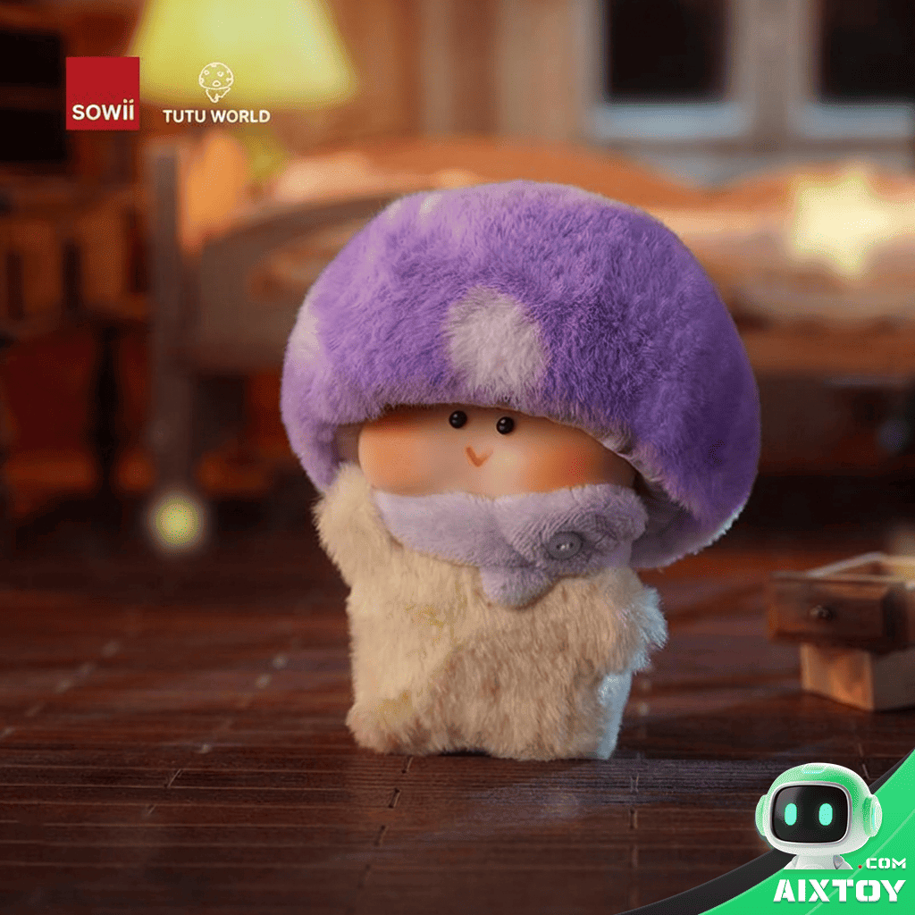 Sowii Mushroom Blind Box - Collectible Plush Toy gallery