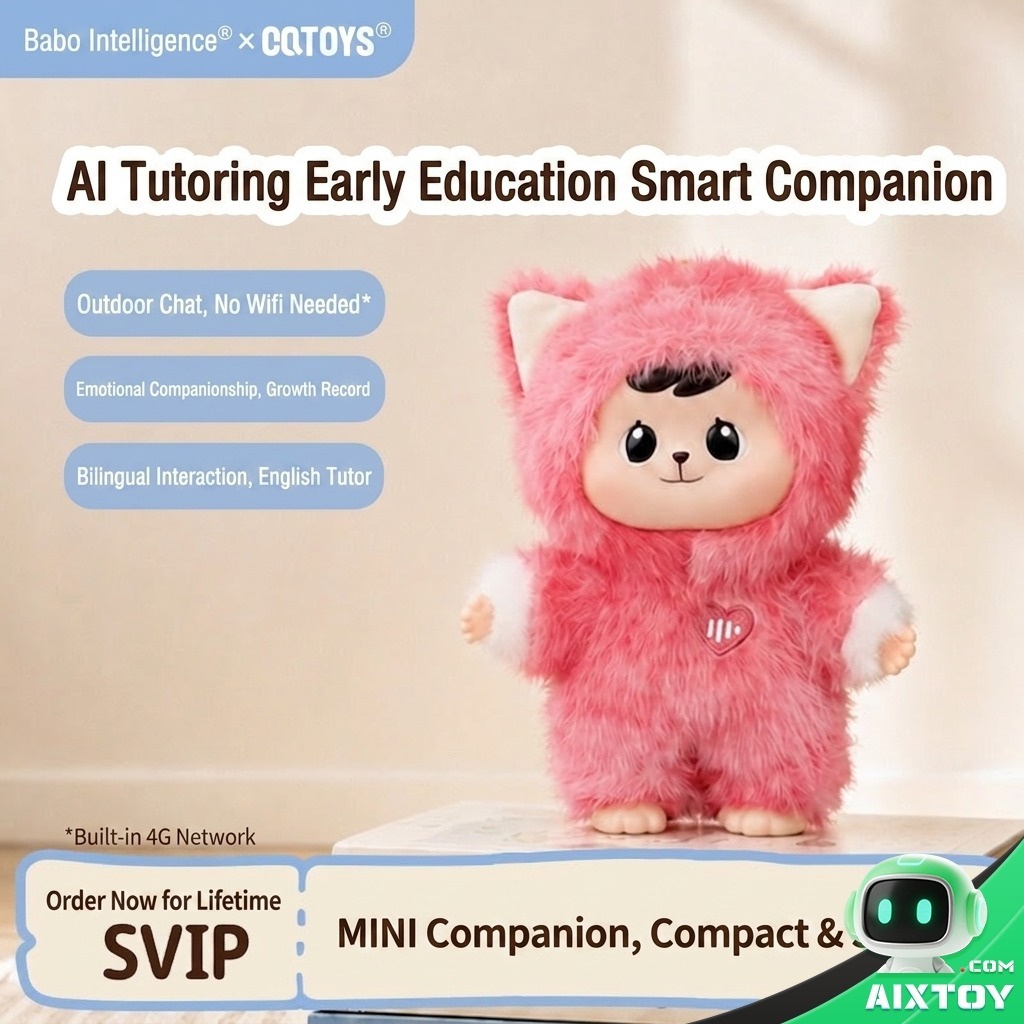 Babo AI Mini Companion Robot - Voice Early Educa - Gal | AIXTOY Babo AI Mini Companion Robot - Voice Early Education To gallery