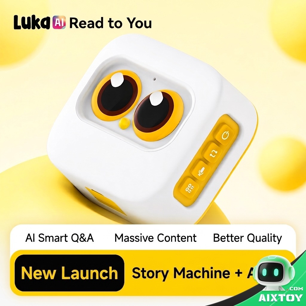 Luka StoryTeller AI Companion Robot - Early Educ - Gal | AIXTOY Luka StoryTeller AI Companion Robot - Early Education T gallery