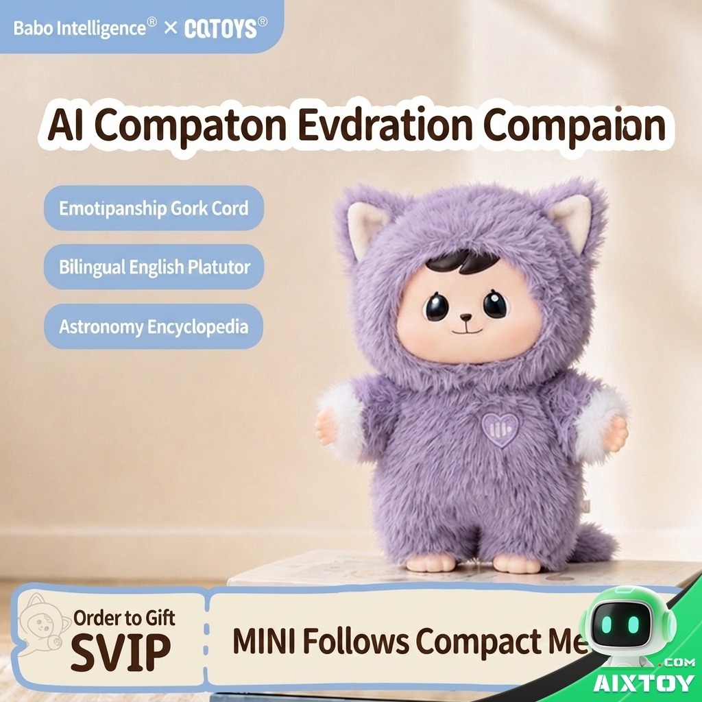 Babo AI Mini Companion Robot - Voice Early Educa - Gal | AIXTOY Babo AI Mini Companion Robot - Voice Early Education To gallery