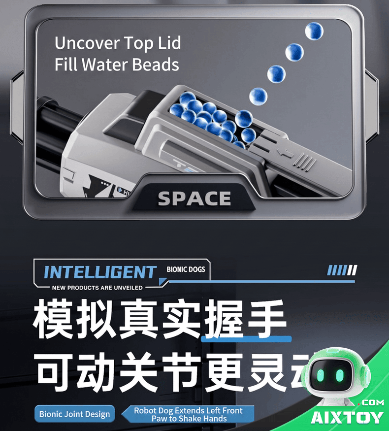 AI Robot Dog — Detail 6 AI Robot Dog detail 6