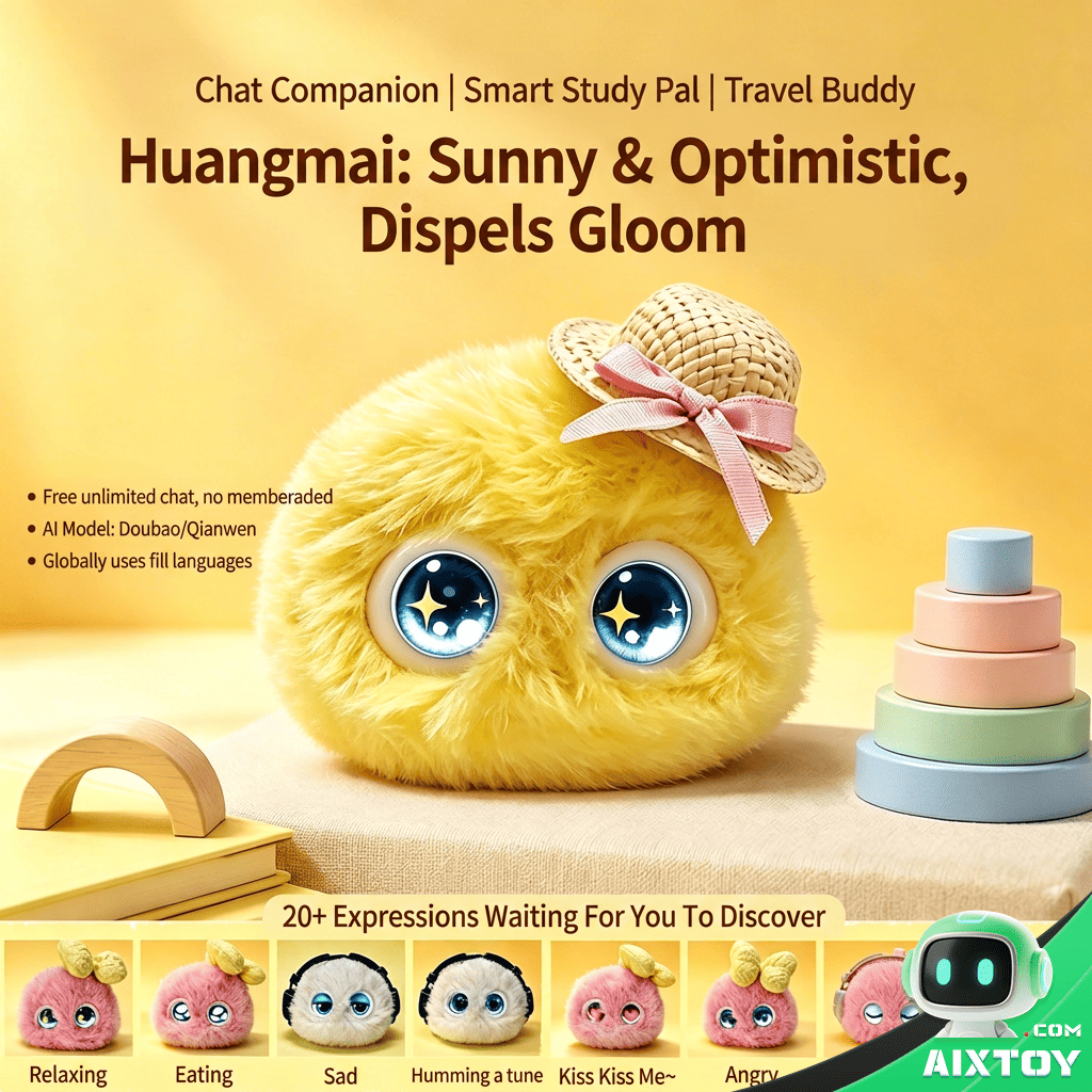 Doubao AI Plush Companion Robot - Emotional Chat T gallery photo 6