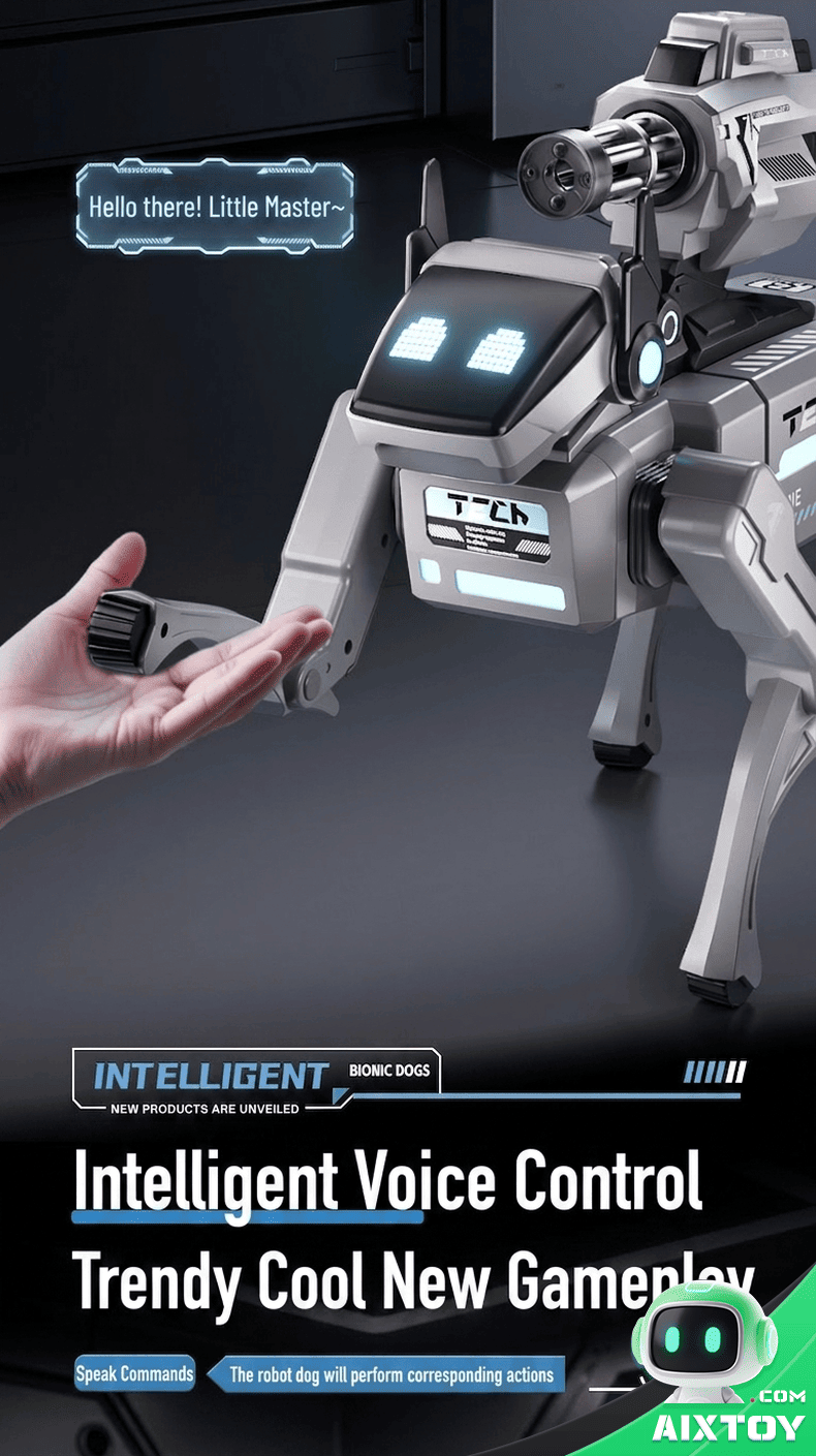 AI Robot Dog — Detail 7 AI Robot Dog detail 7