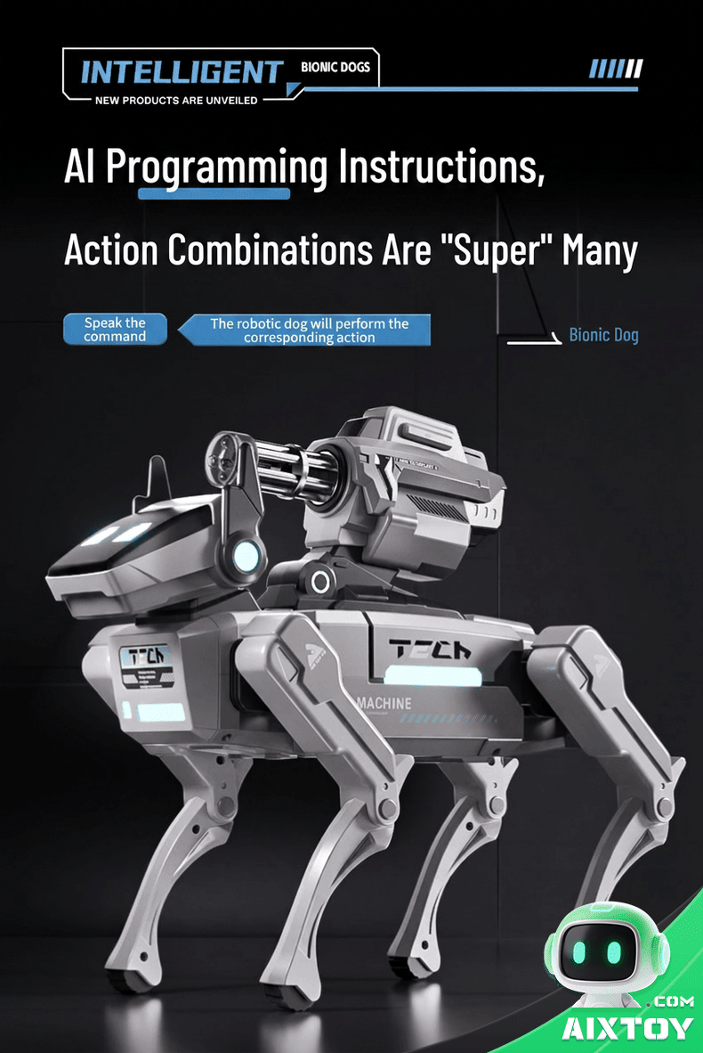 AI Robot Dog — Detail 9 AI Robot Dog detail 9