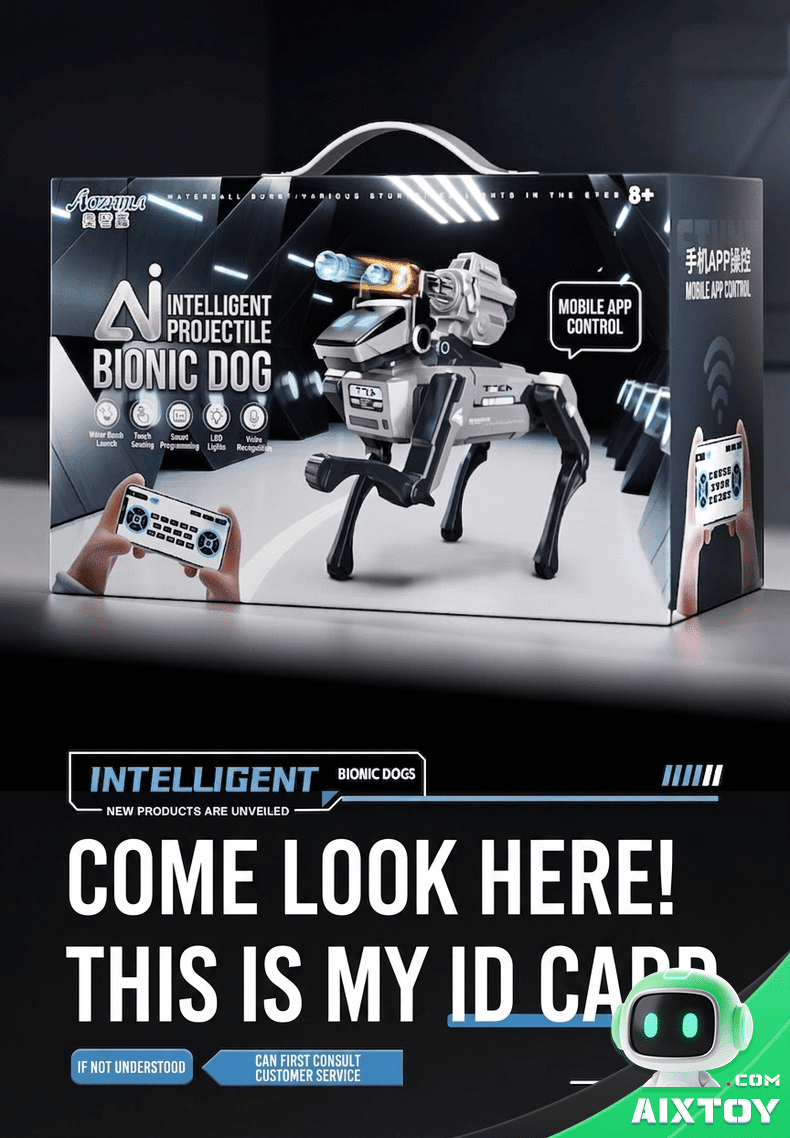 AI Robot Dog — Detail 18 AI Robot Dog detail 18