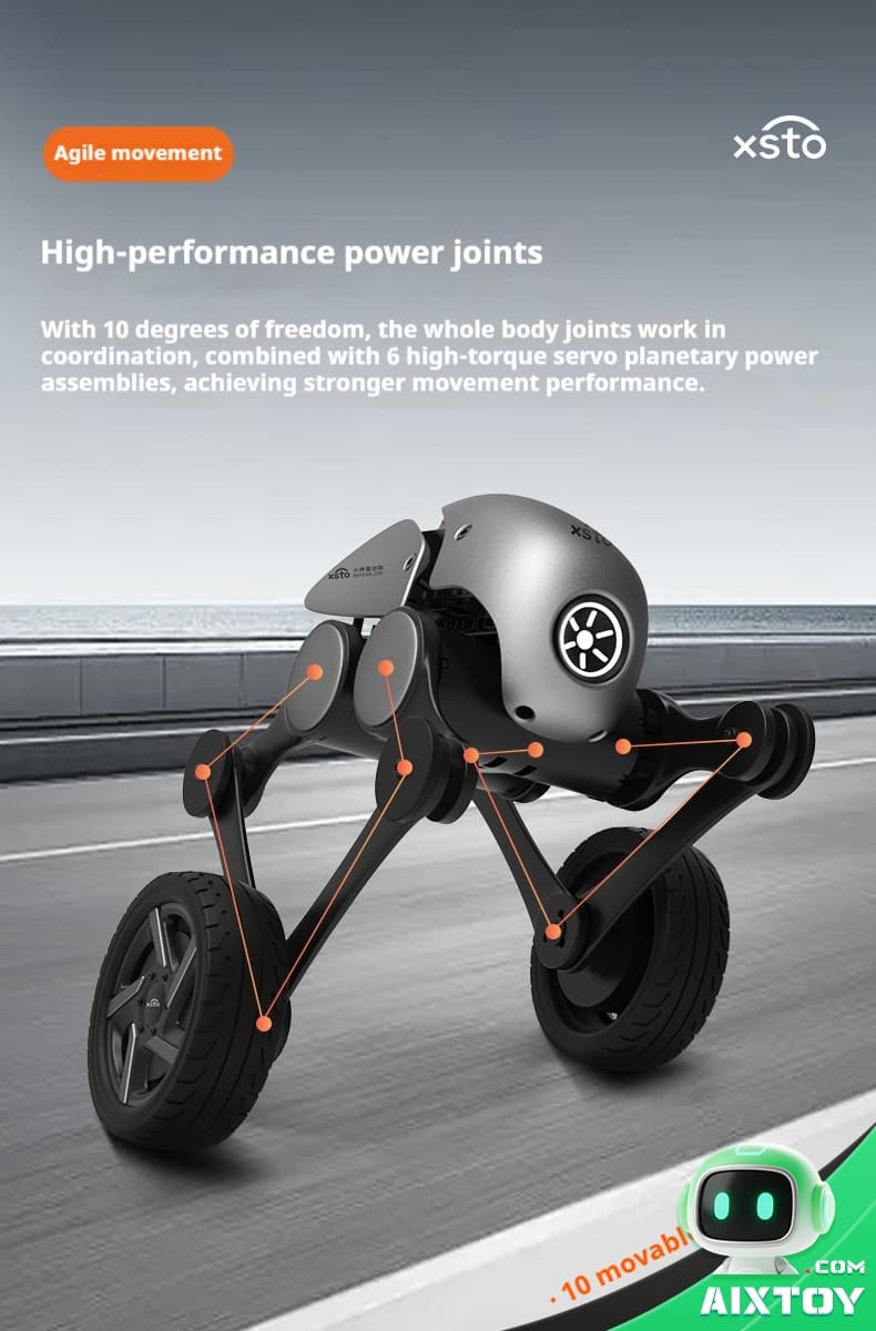 XSTO A7 Programmable Humanoid with remote control and accessories kit