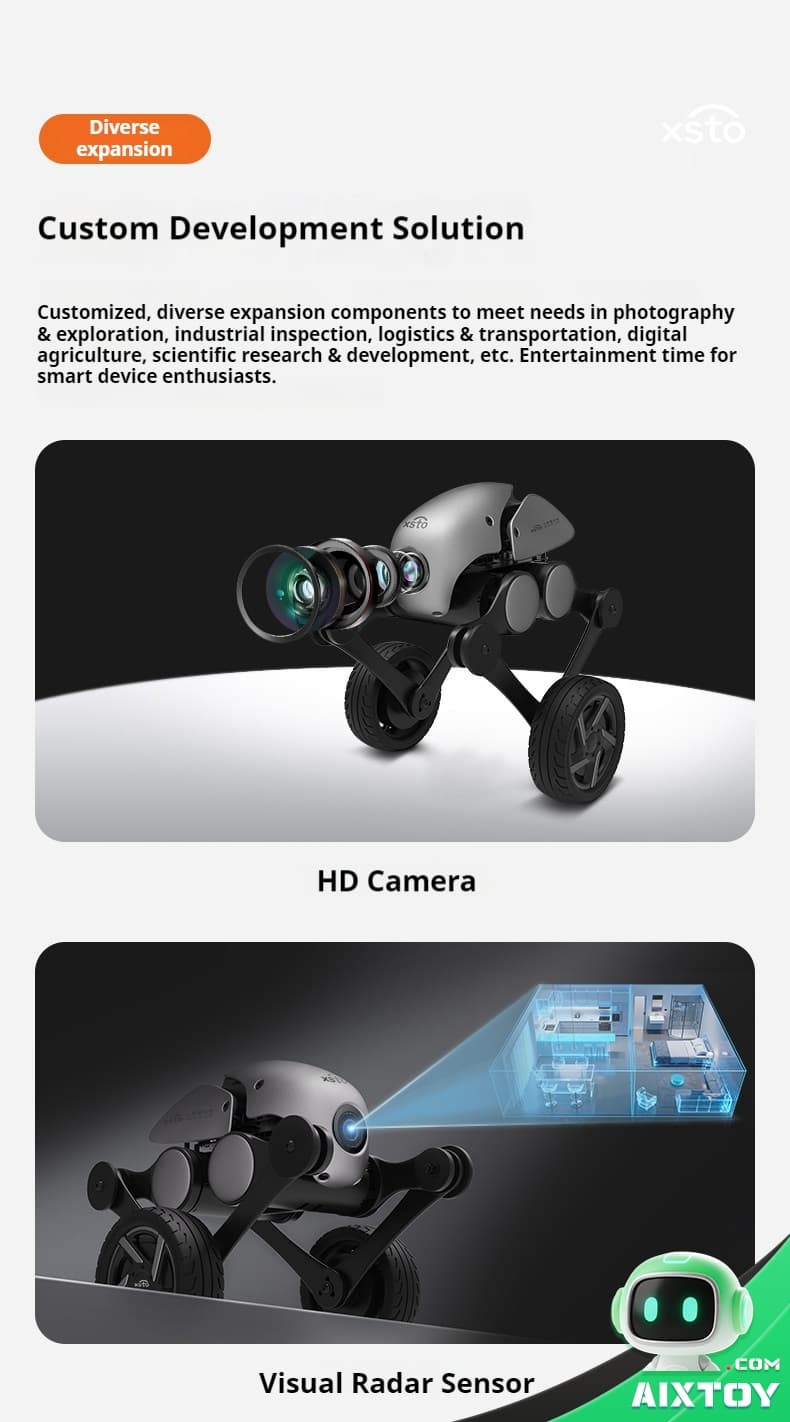 XSTO A7 Smart Robot color variants and design options comparison