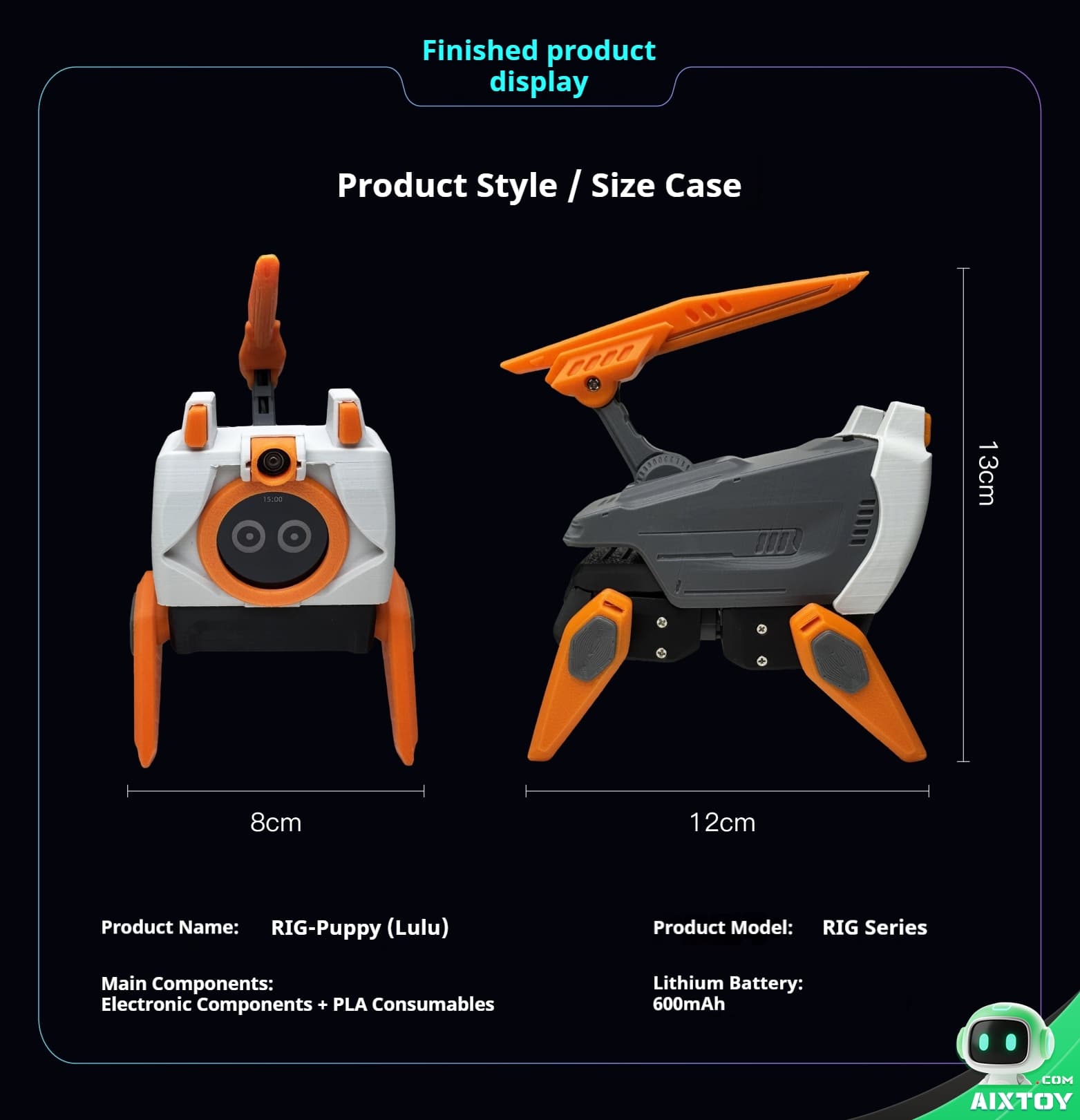 Lulu open Lulu open-source robot dog community showcase — customized color variants and mods