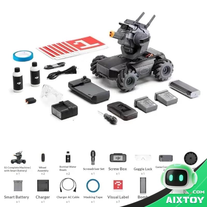 AI Mecanum Wheel Robot Kit showcase