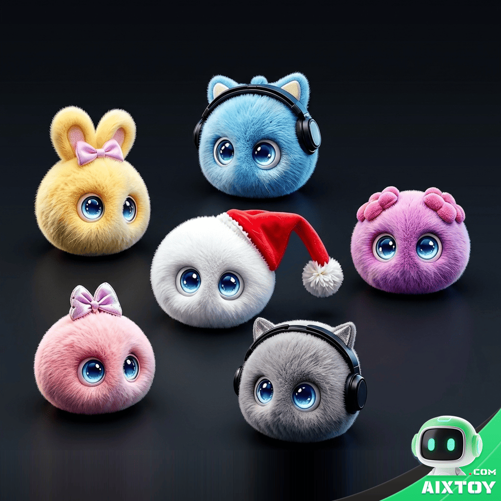 AI Smart Companion Plush Robot Toy main image