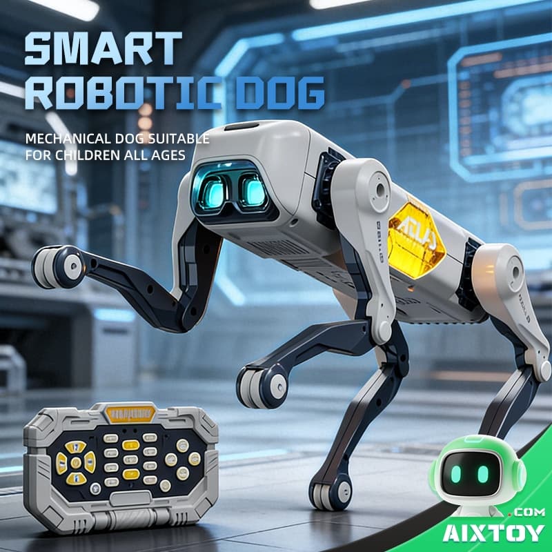 AI Programmable Smart Mechanical Dog at AIXTOY