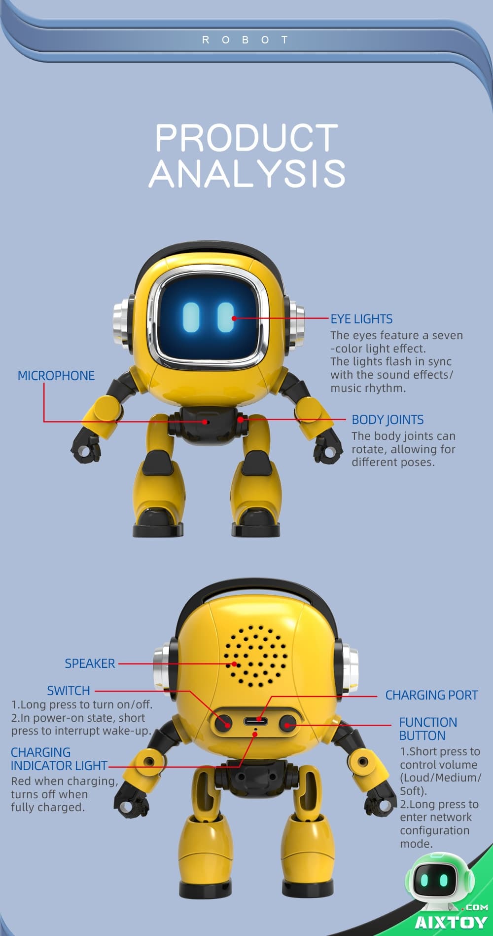 Minion Robot Toy Voice Control 2 Minion Robot Toy Voice Control 2