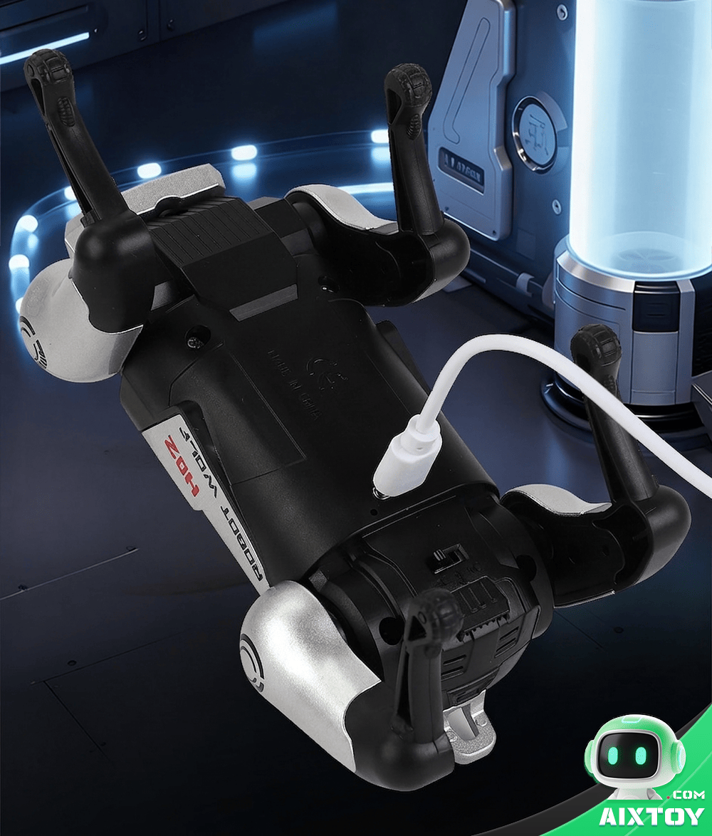 AI Bionic Mechanical Wolf Robot Dog