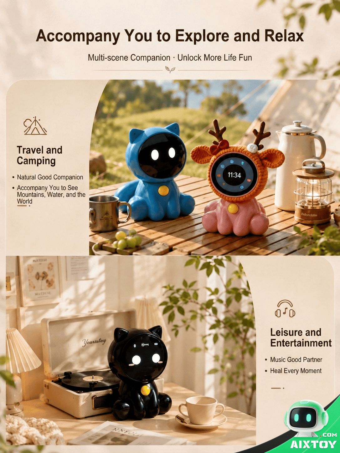 ai cat companion robot detail ai cat companion robot detail