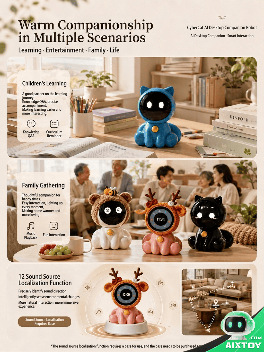 ai cat companion robot detail ai cat companion robot detail