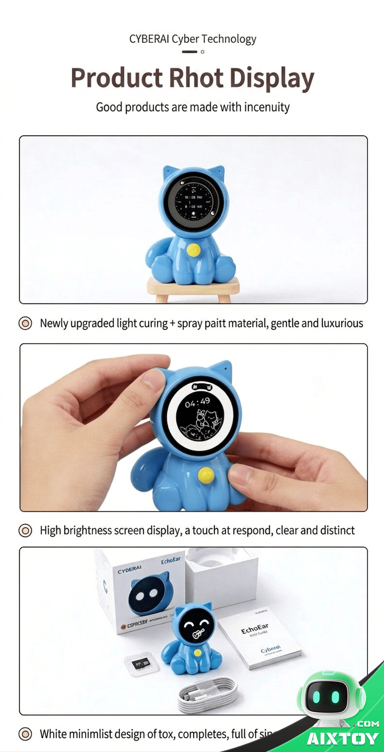 ai cat companion robot detail ai cat companion robot detail