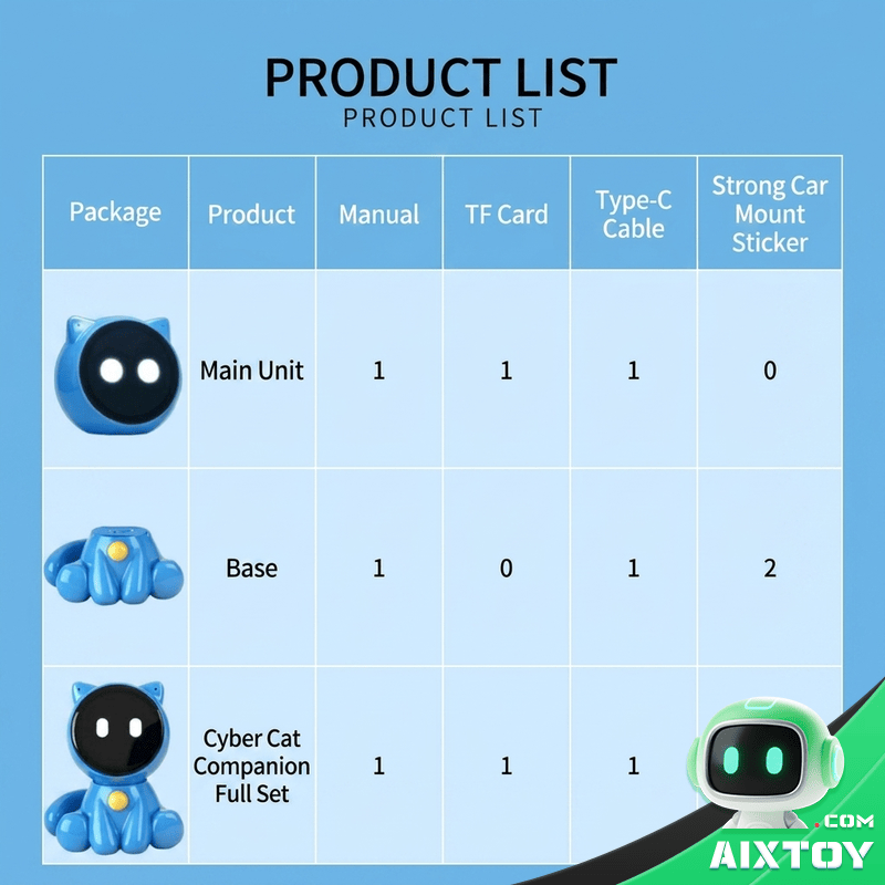 ai cat companion robot detail ai cat companion robot detail
