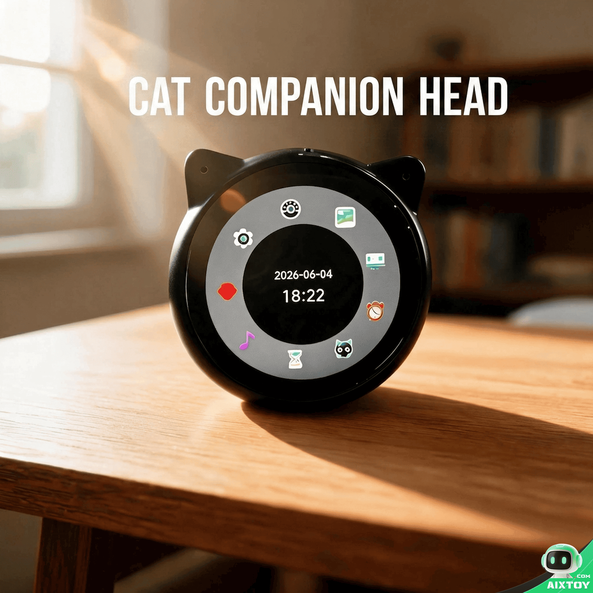 Gallery image 11 of LeXin AI Cat Companion Robot