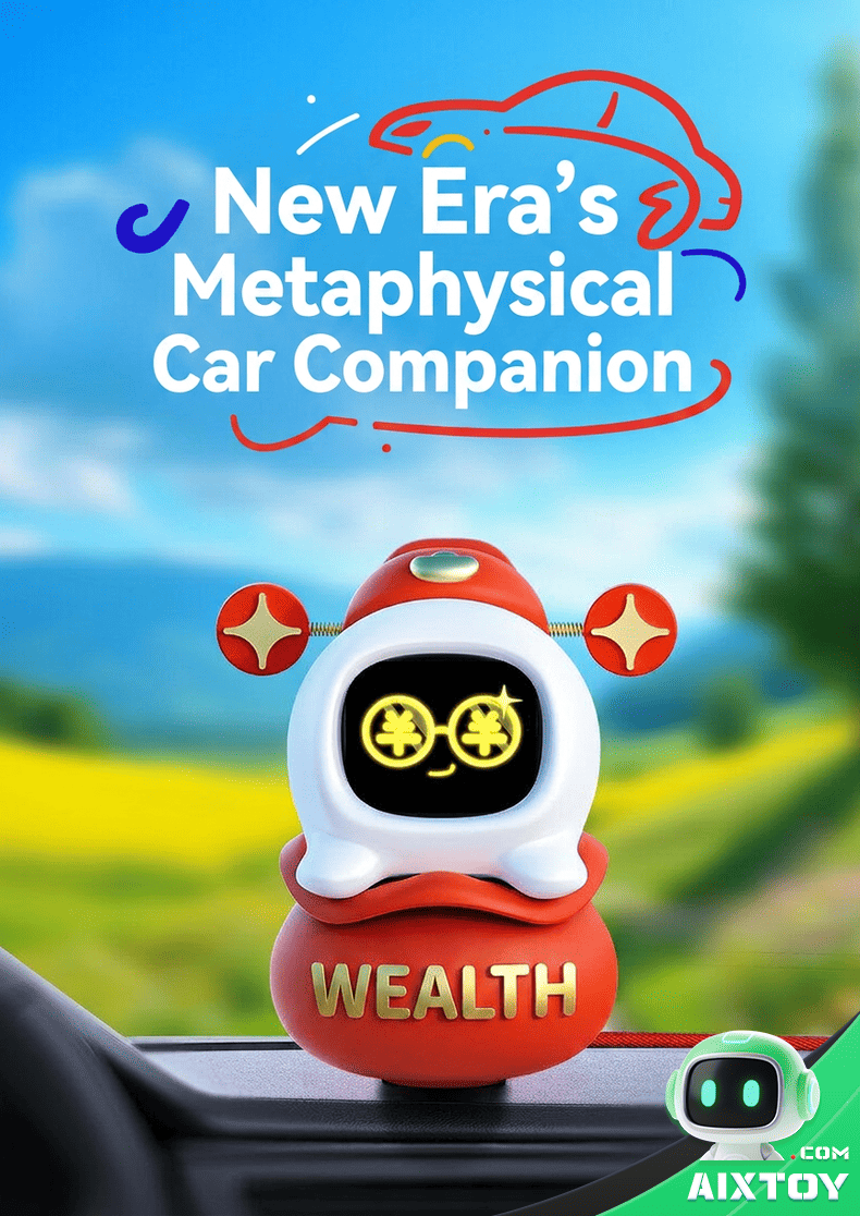 AI Fortune God Car Robot Detail