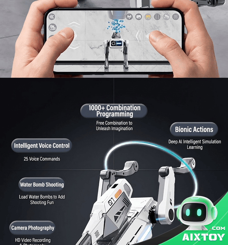 AI Robot Dog Detail