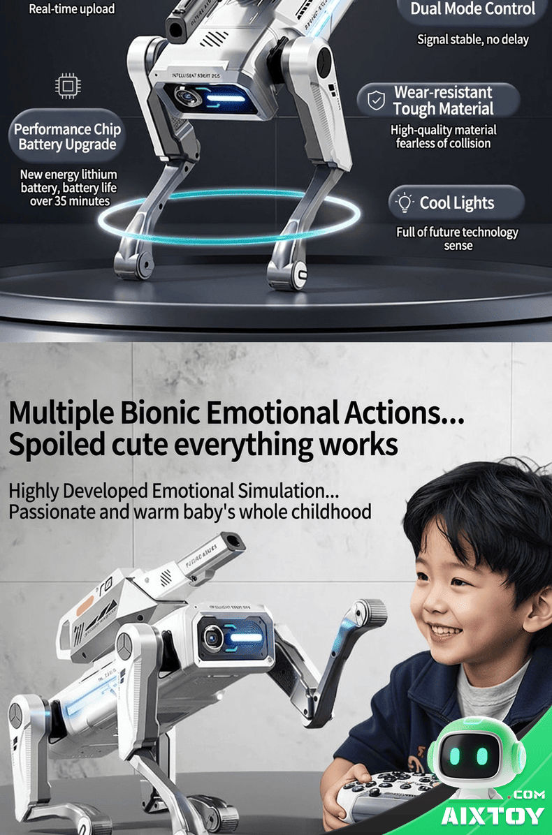 AI Robot Dog Detail