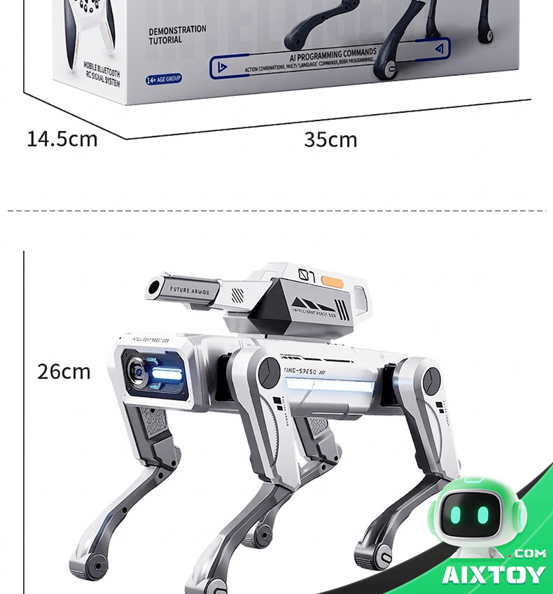 AI Robot Dog Detail