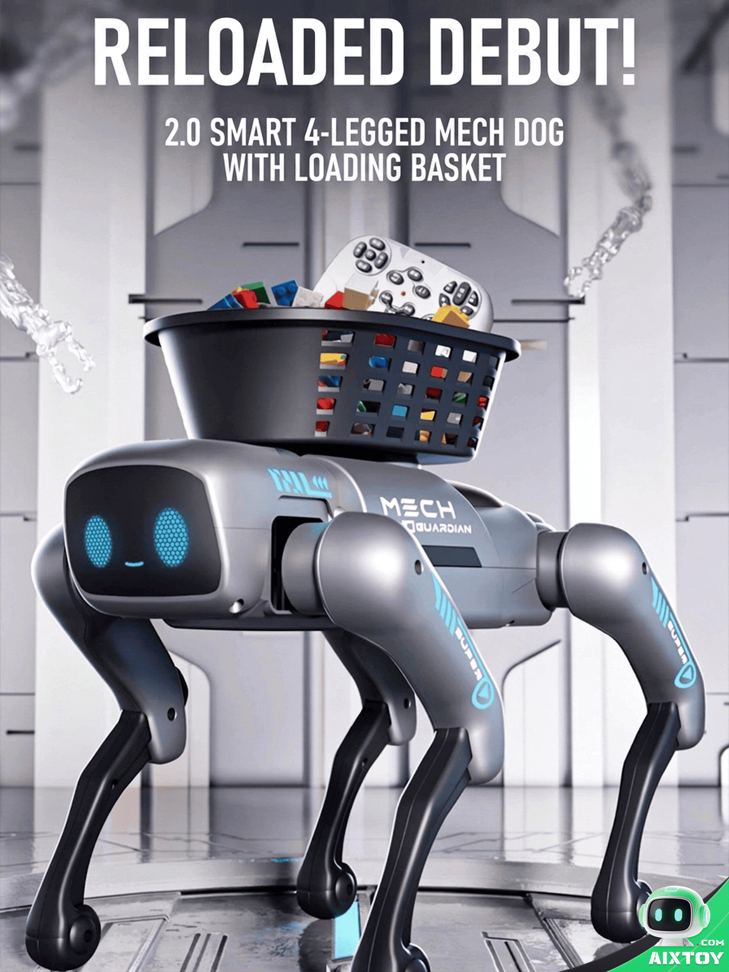 AI Robot Dog - Smart Programmable Kids Toy with Remote Control Gallery 1 AI Robot Dog - Smart Programmable Kids Toy with Remote Control gallery photo 1