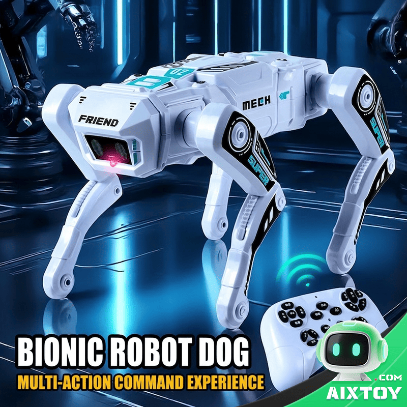 AI Robot Dog - Smart Programmable Kids Toy with Remote Control Gallery 6 AI Robot Dog - Smart Programmable Kids Toy with Remote Control gallery photo 6