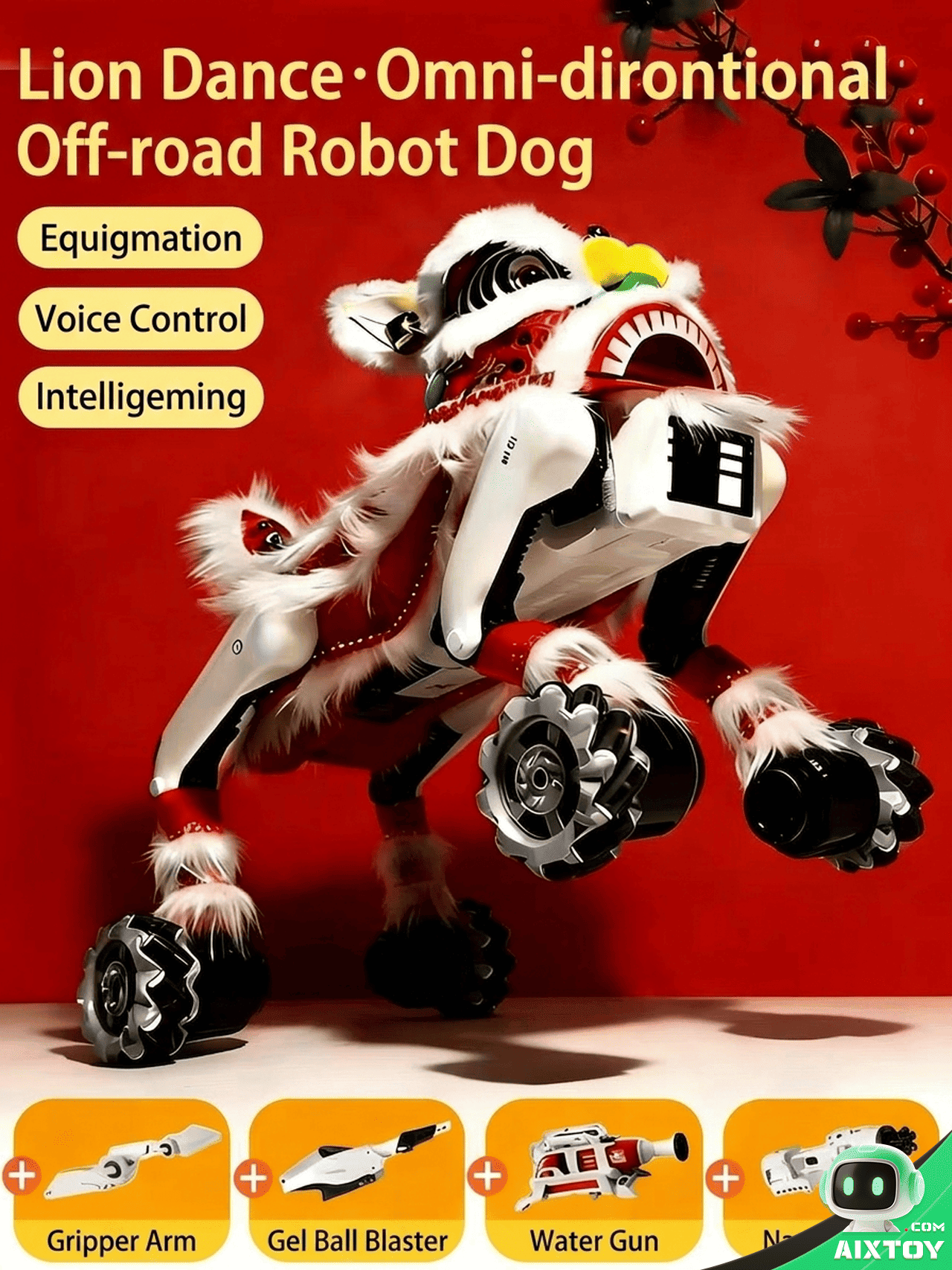 AI Robot Dog Detail 1