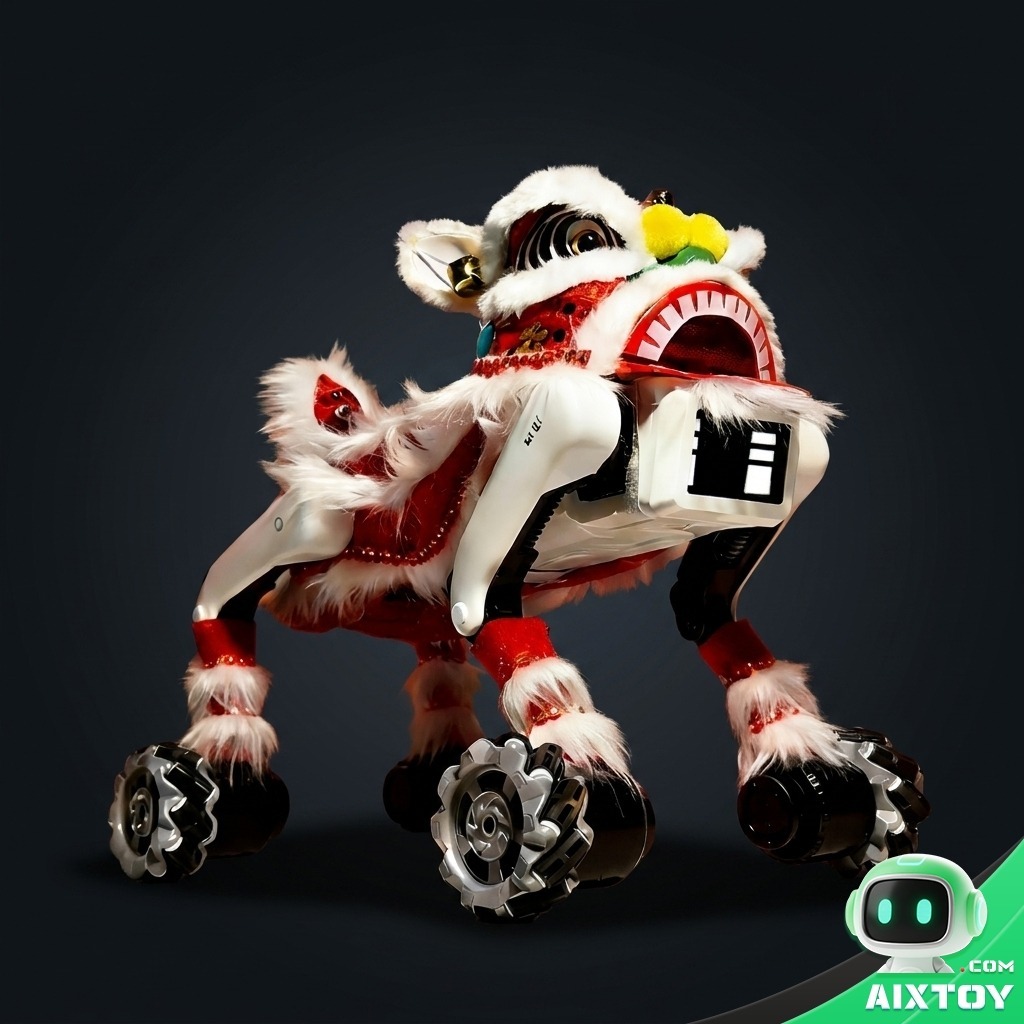 AI Robot Dog Omni-Terrain RC Toy Main Product Image AI Robot Dog Omni-Terrain RC Toy main product photo on white background