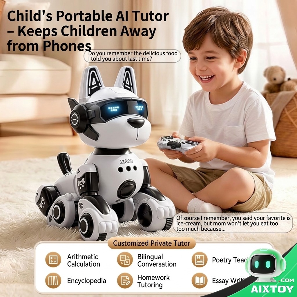 AI Robot Dog Toy detail 1