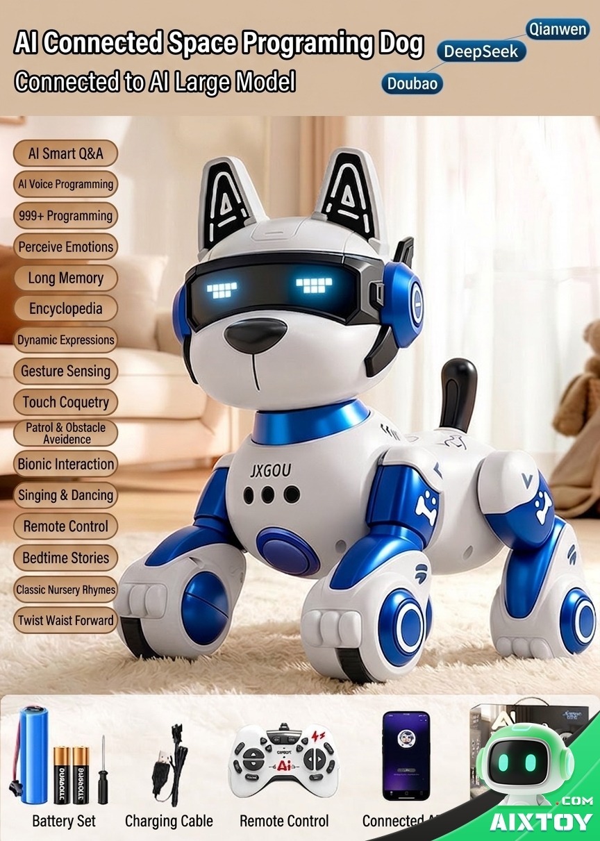 AI Robot Dog Toy detail 3