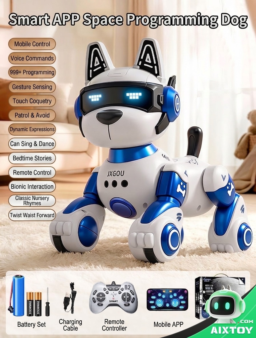 AI Robot Dog Toy detail 5