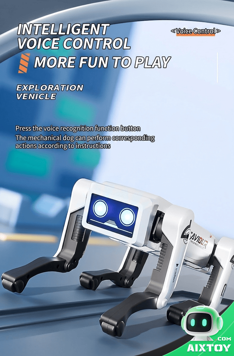 AI Robot Dog - Smart Voice Control Interactive Toy detail