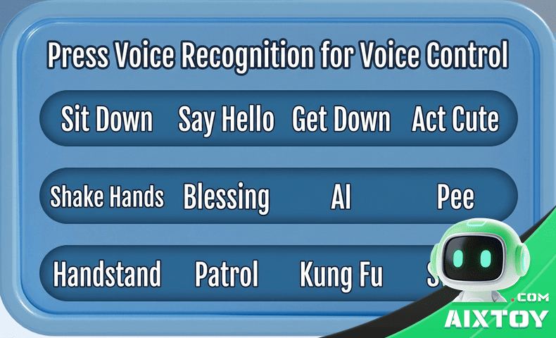 AI Robot Dog - Smart Voice Control Interactive Toy detail