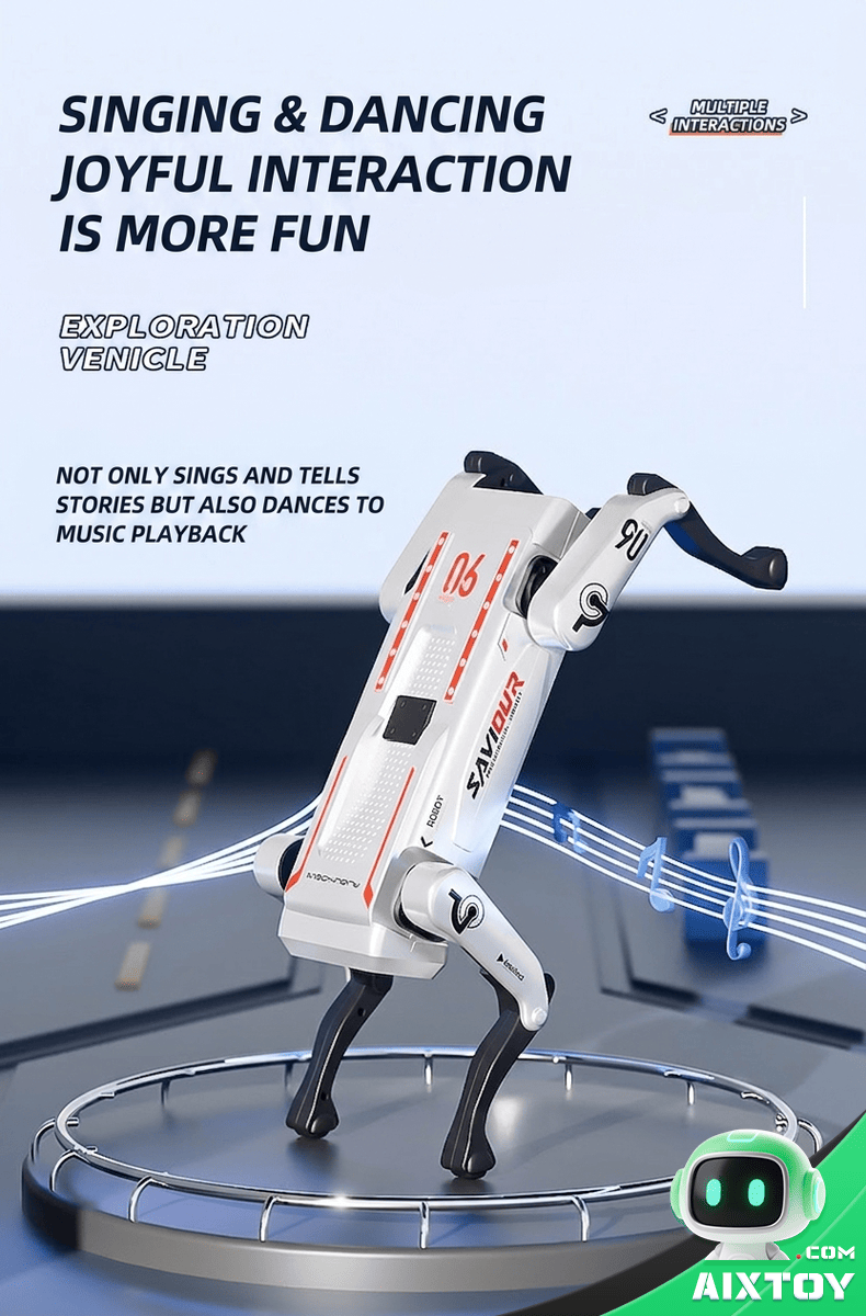 AI Robot Dog - Smart Voice Control Interactive Toy detail