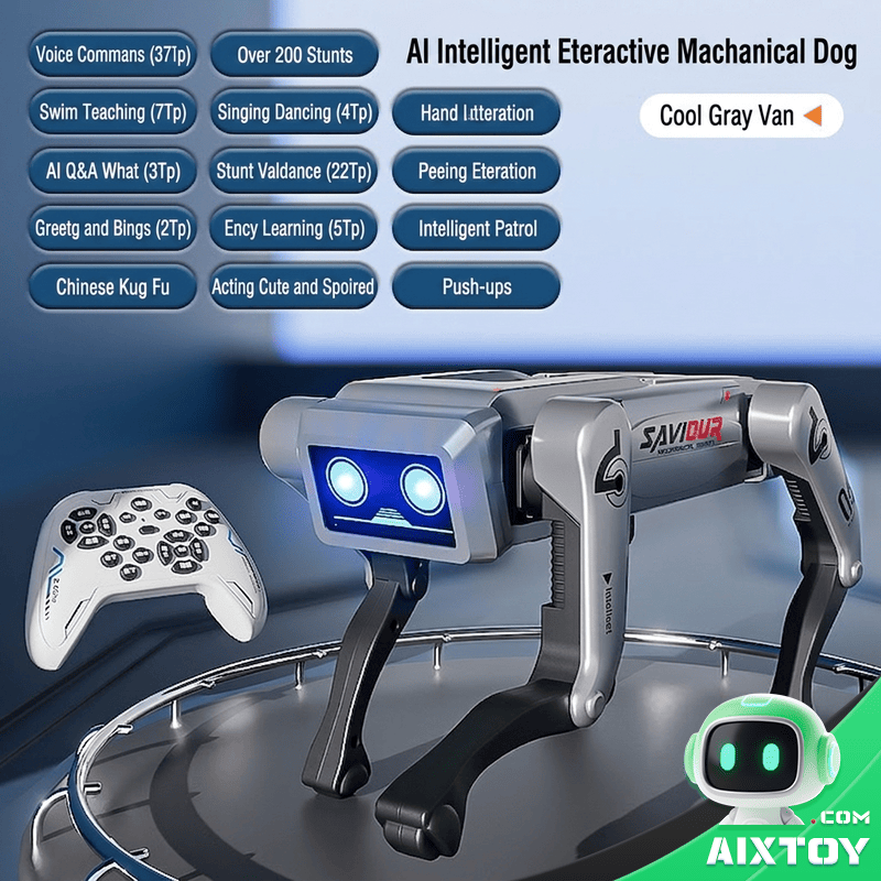 AI Robot Dog - Smart Voice Control Interactive Toy gallery photo 9