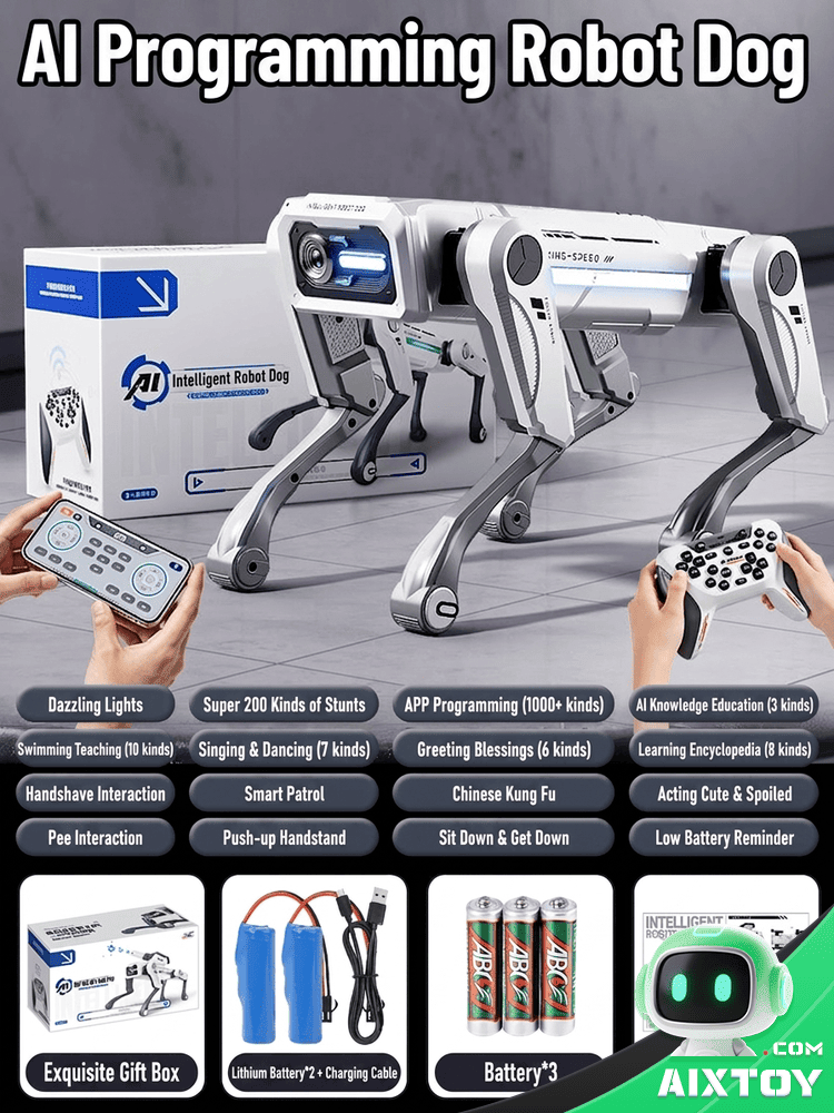 AI Robot Dog - Voice Remote Control Programmable Toy - Gallery 5