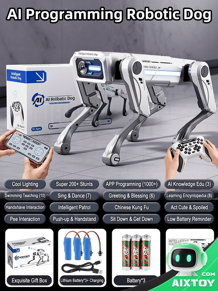 AI Robot Dog - Voice Remote Control Programmable Toy - Gallery 6