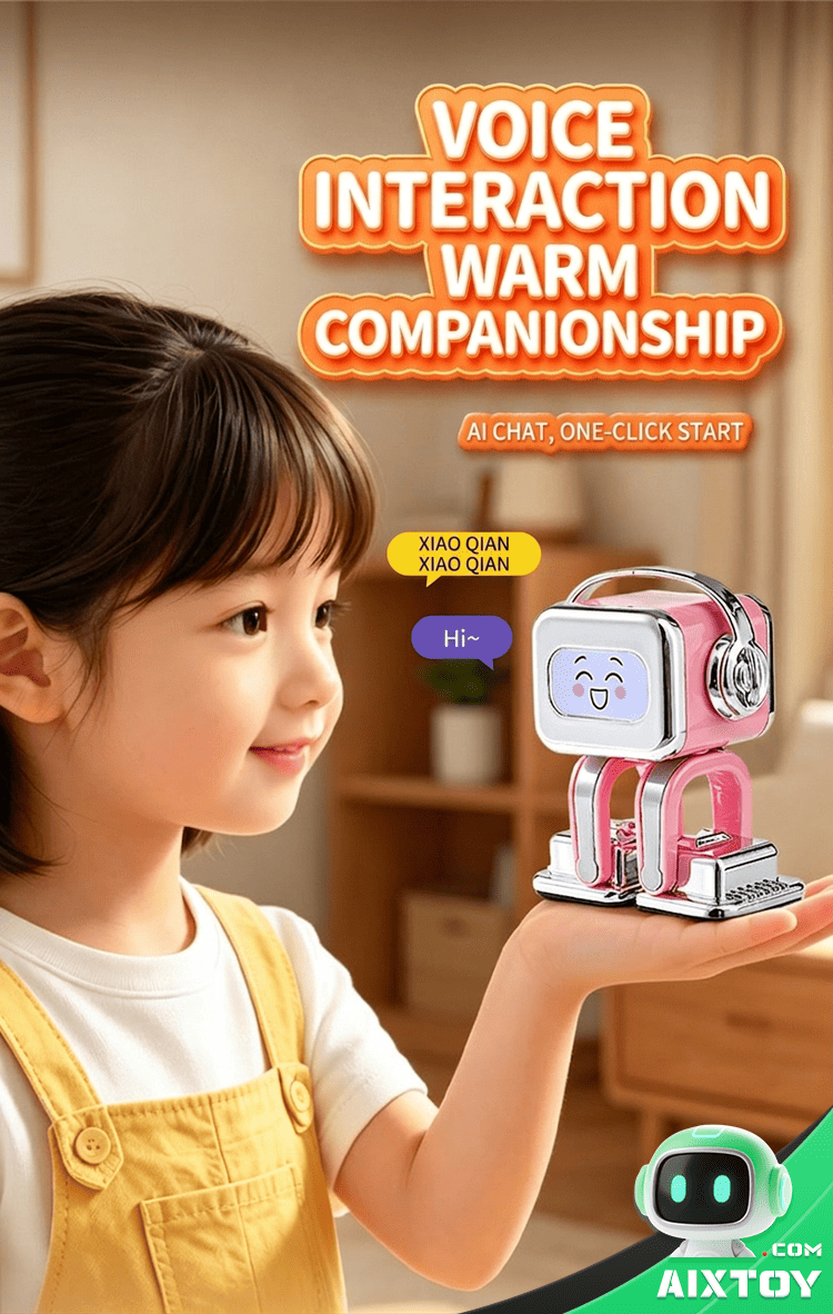AI XiaoQian Robot Pet - Emotional Companion Toy Detail 5 AI XiaoQian Robot Pet - Emotional Companion Toy Detail 5