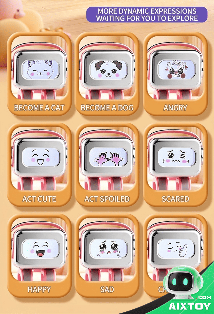 AI XiaoQian Robot Pet - Emotional Companion Toy Detail 8 AI XiaoQian Robot Pet - Emotional Companion Toy Detail 8
