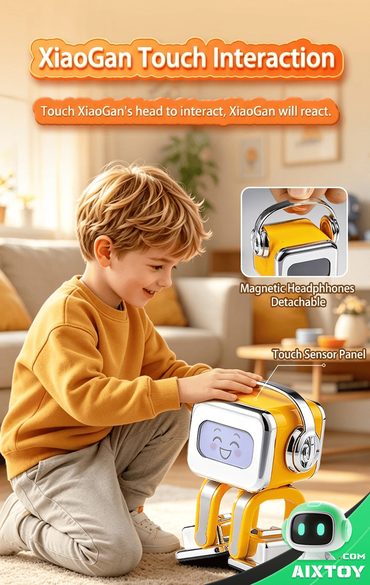 AI XiaoQian Robot Pet - Emotional Companion Toy Detail 9 AI XiaoQian Robot Pet - Emotional Companion Toy Detail 9