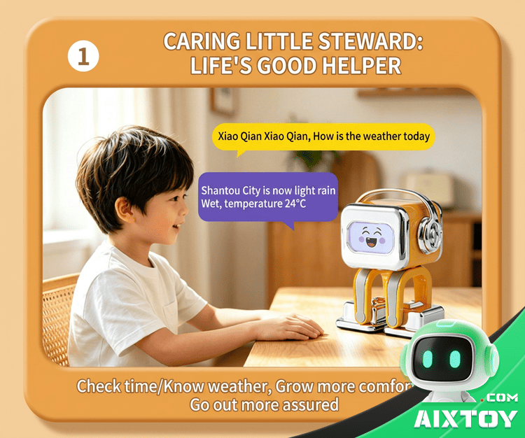 AI XiaoQian Robot Pet - Emotional Companion Toy Detail 15 AI XiaoQian Robot Pet - Emotional Companion Toy Detail 15