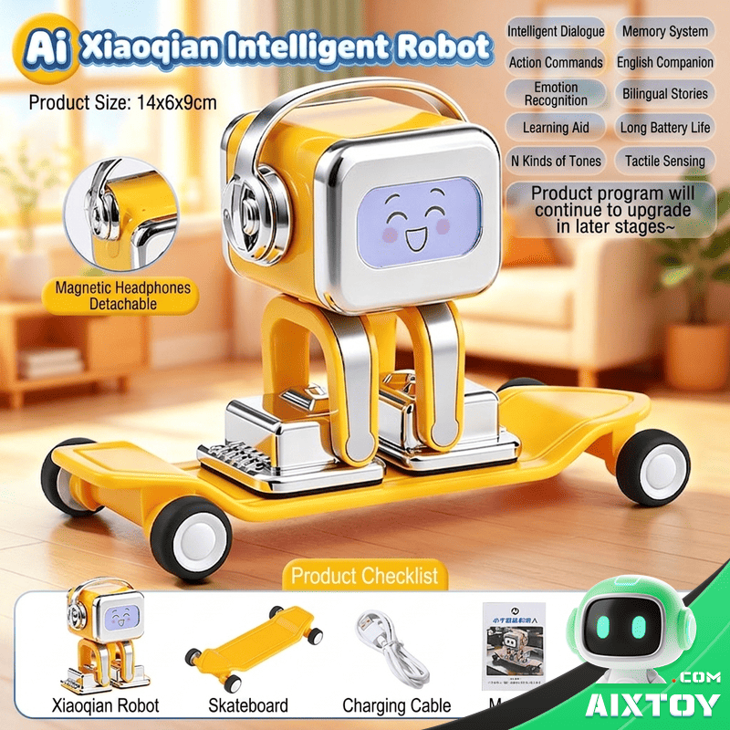 AI XiaoQian Robot Pet - Emotional Companion Toy - Gallery 4