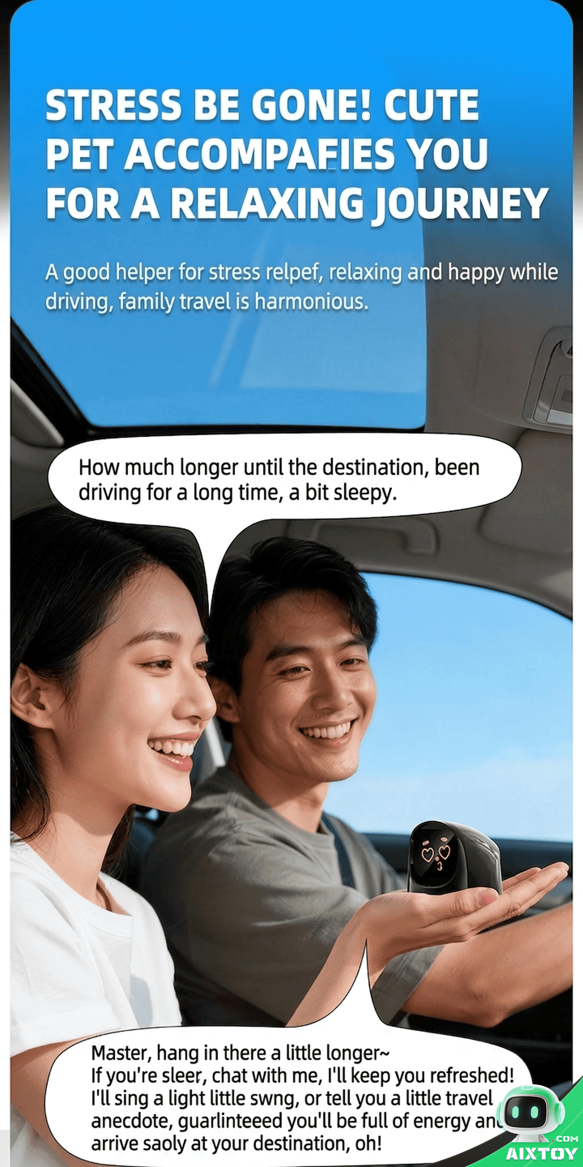 AI XiaoZhi Car Robot Companion - Smart Dash Decor Detail 15 AI XiaoZhi Car Robot Companion - Smart Dash Decor Detail 15