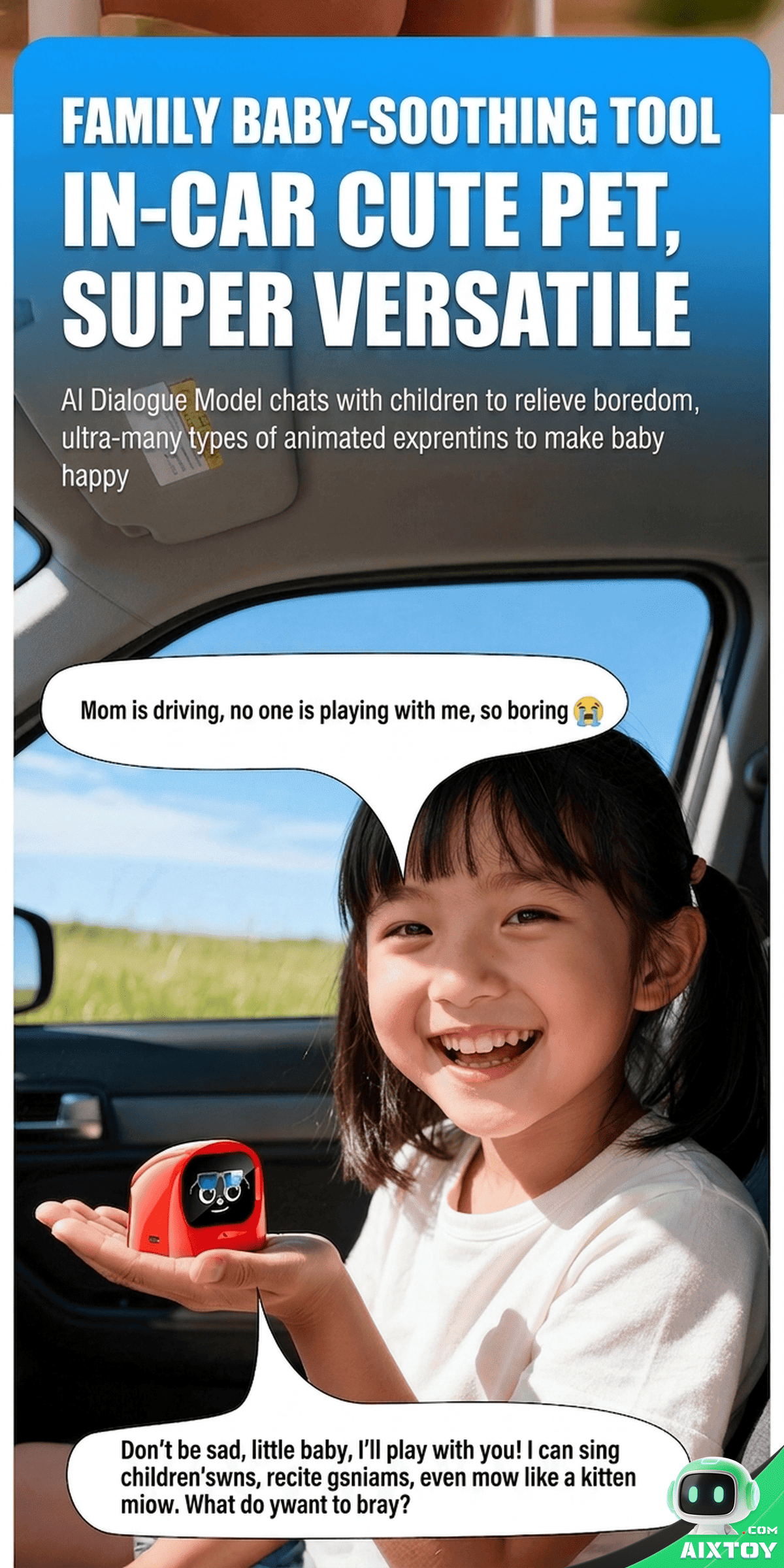 AI XiaoZhi Car Robot Companion - Smart Dash Decor Detail 19 AI XiaoZhi Car Robot Companion - Smart Dash Decor Detail 19
