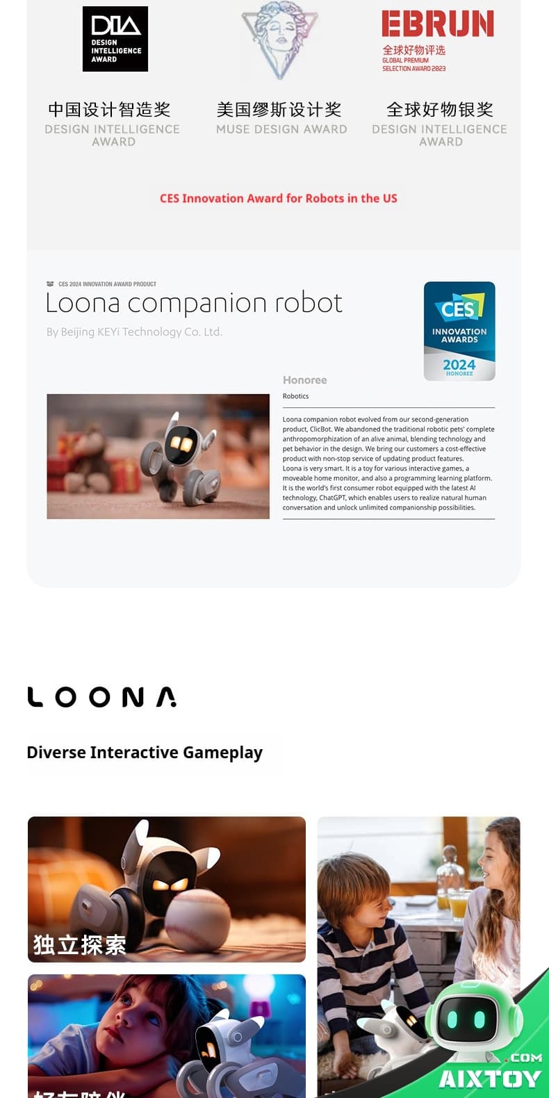 Loona AI Robot Dog STEM Learning Loona AI Smart Robot Dog STEM education interactive learning programming