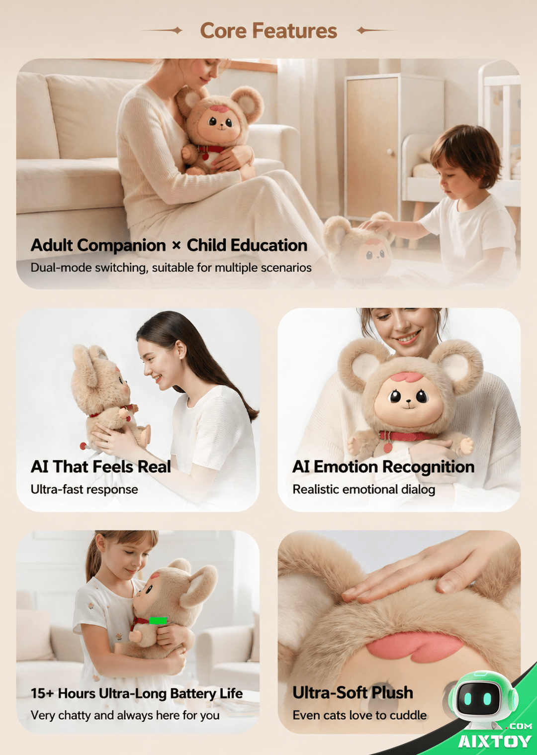 Babo Smart AI Education Robot - Detail 02